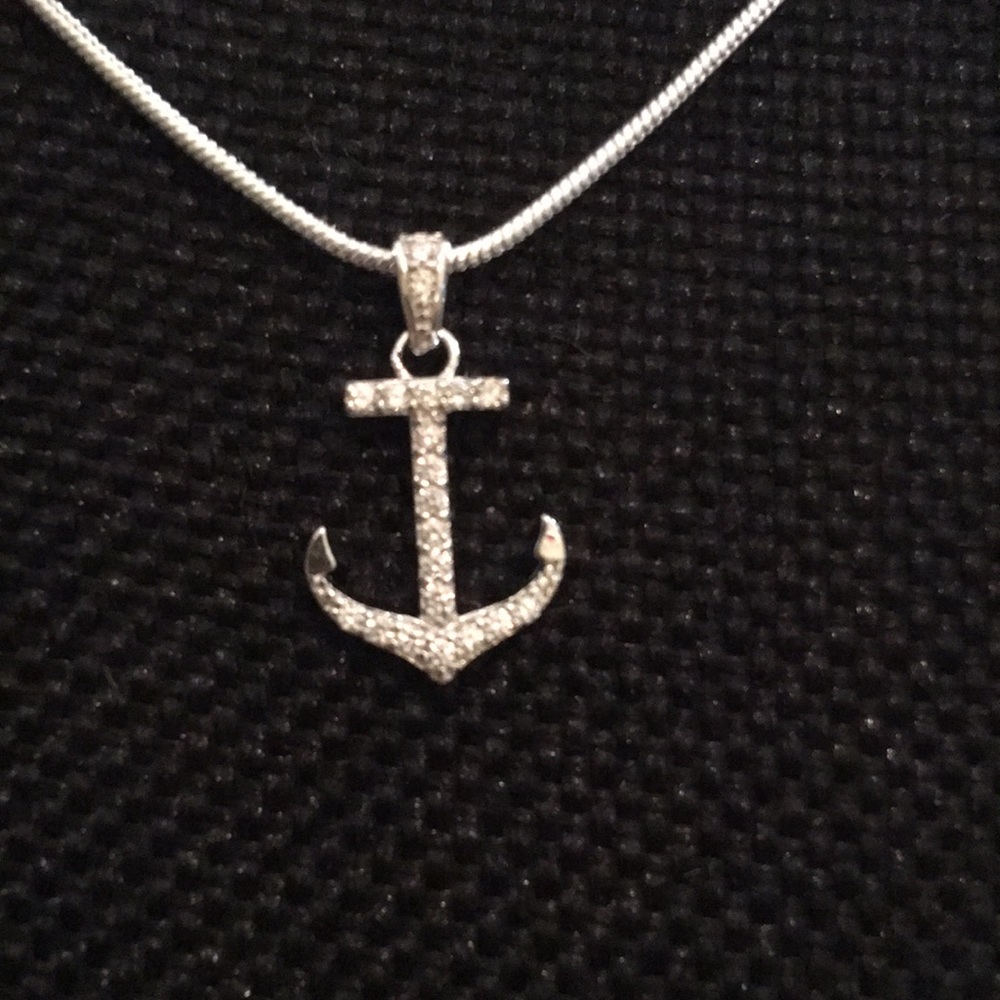 NEW. Silver Coastal Necklace
